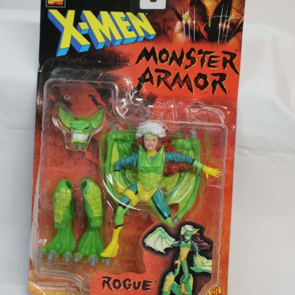 Rogue Monster Armor X-Men Marvel Comics Toy Biz- n